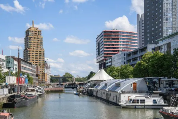 Kanaal in Rotterdam